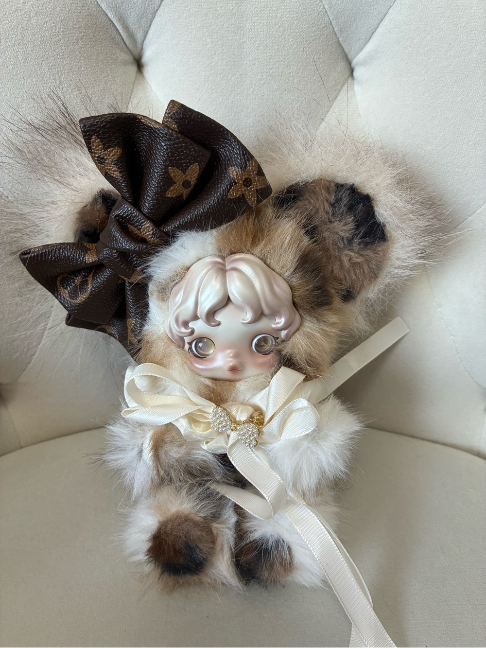 Gorgeous Custom Skullpanda - New, high-quality custom doll